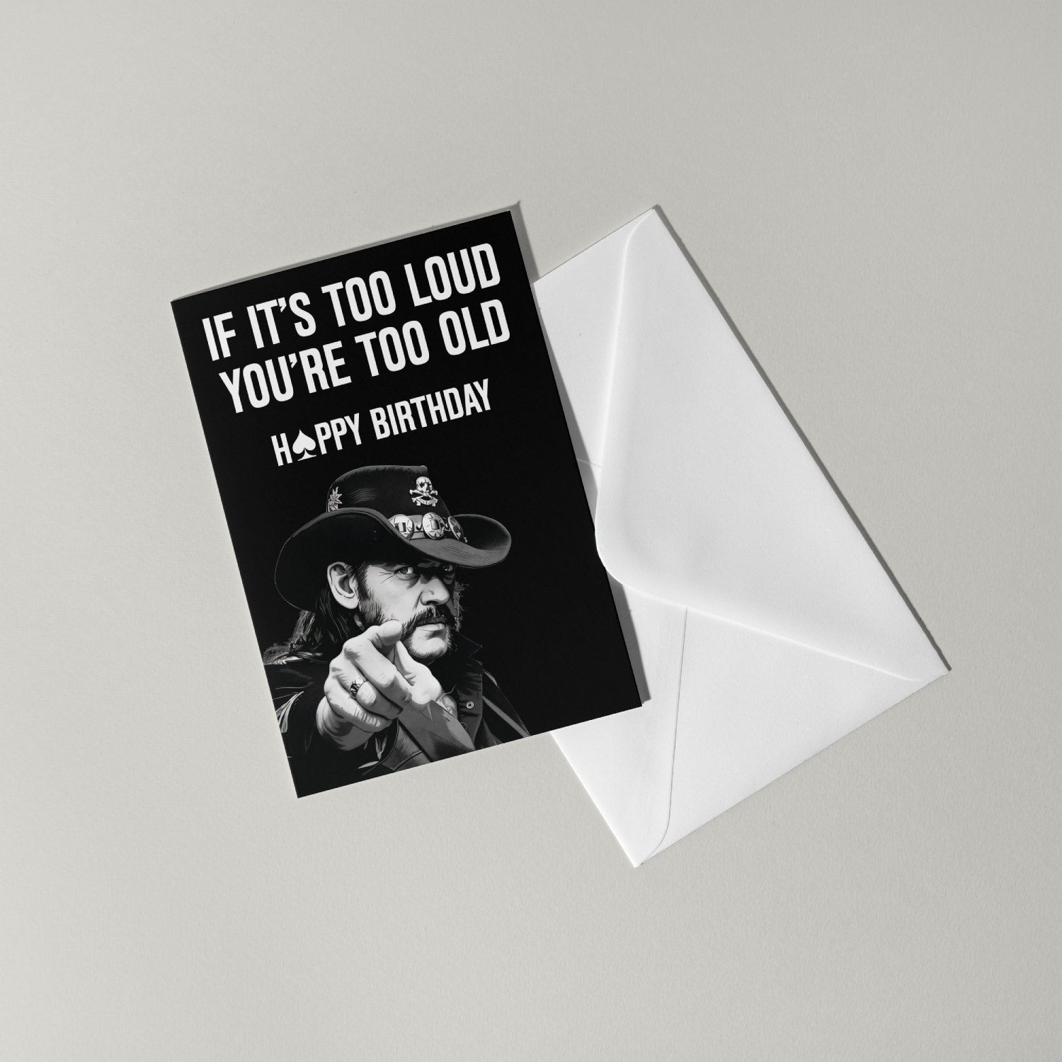 Funny Motorhead Birthday Card