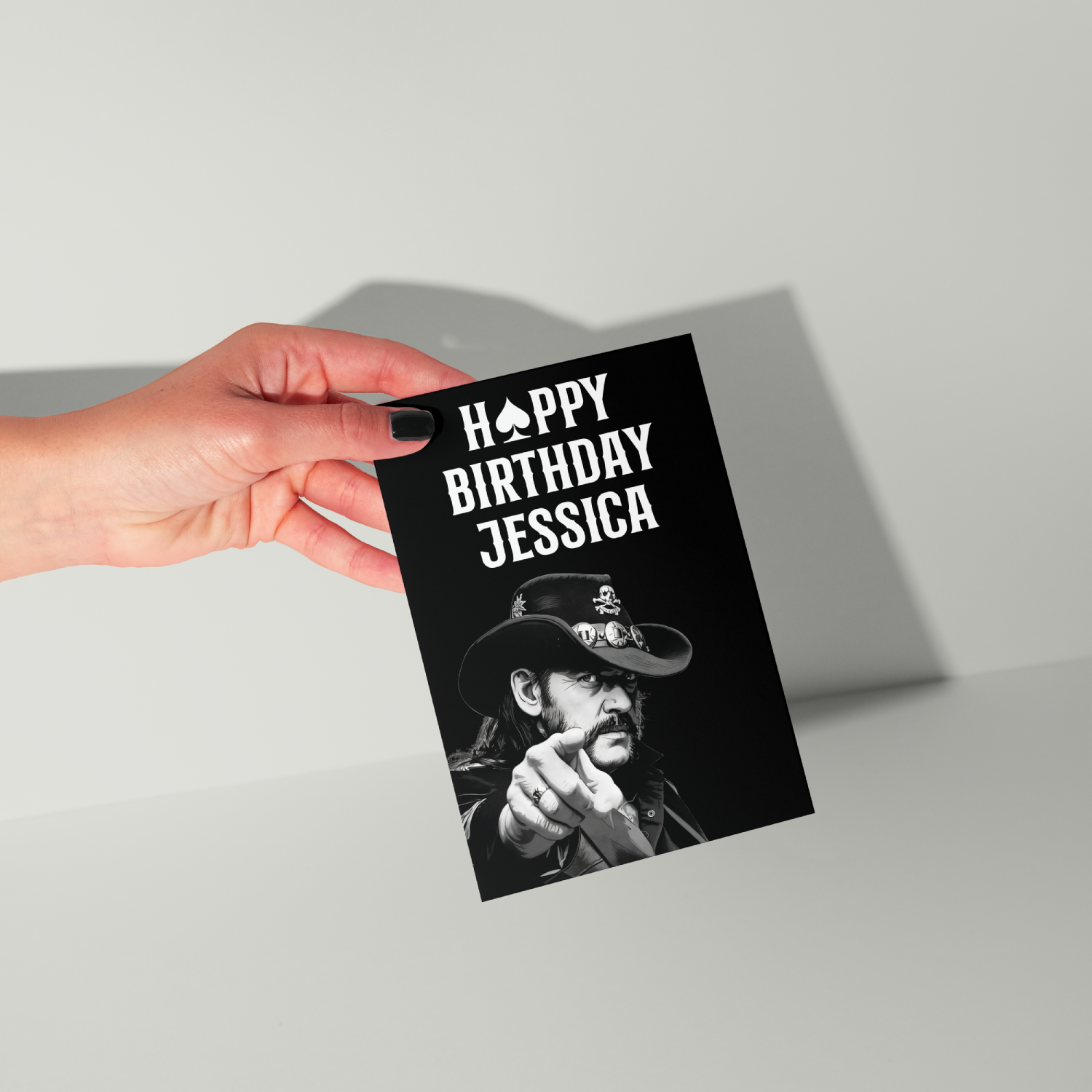 Motorhead Personalised Birthday Card