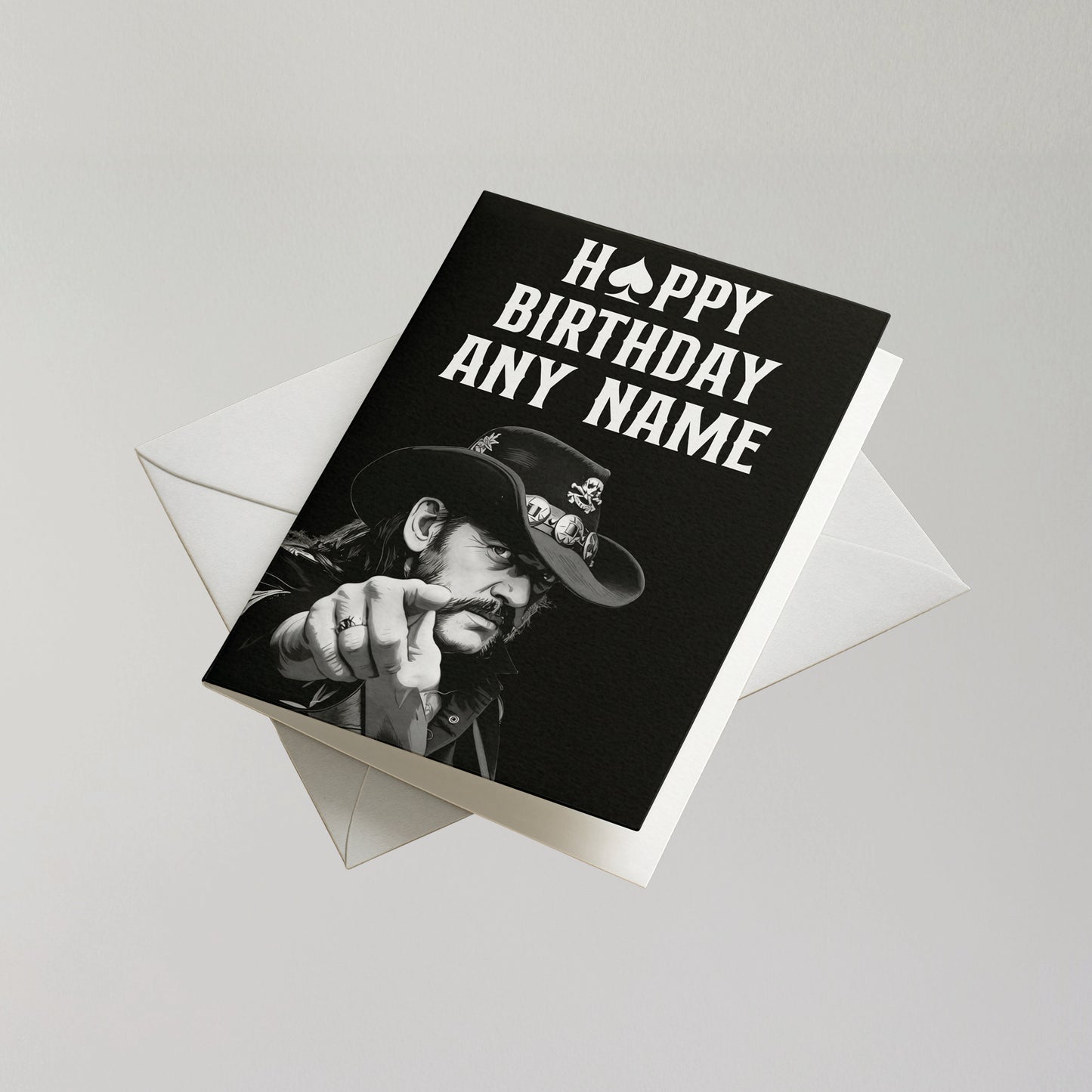 Motorhead Personalised Birthday Card