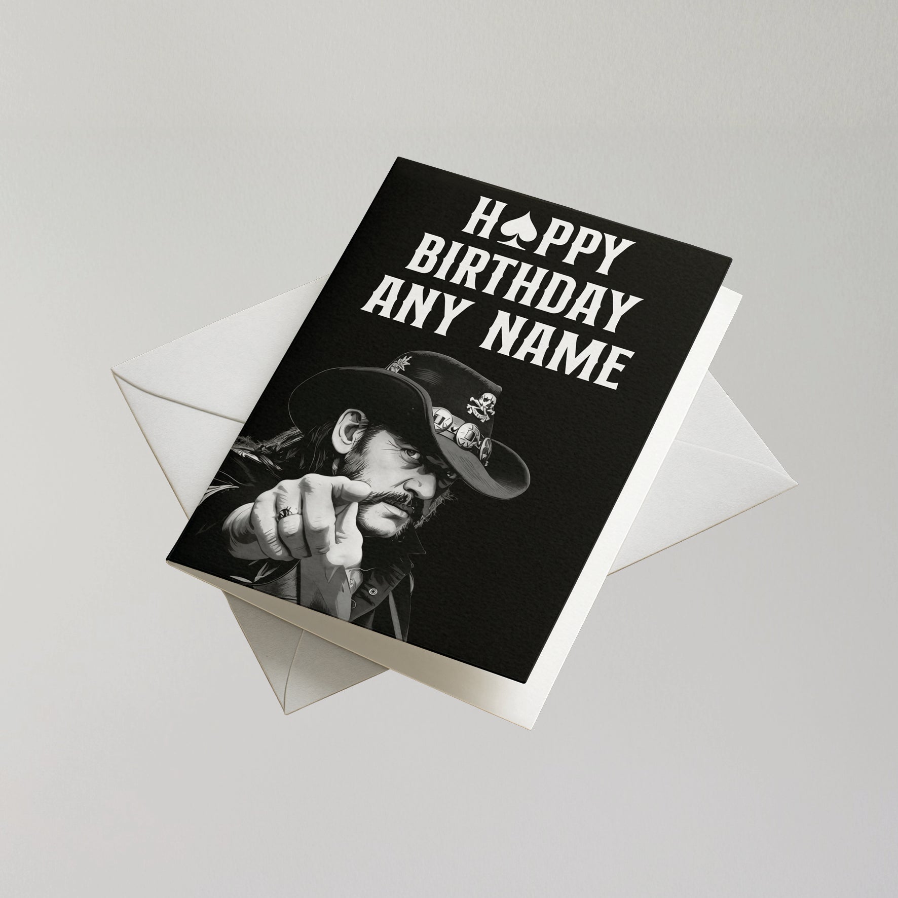 Motorhead Personalised Birthday Card