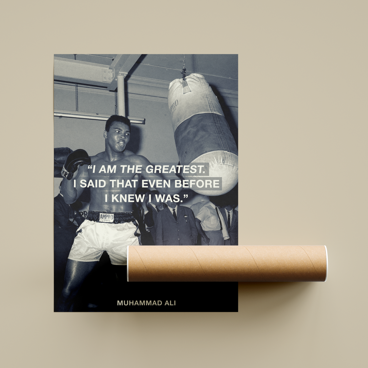 Muhammad Ali Quote Poster
