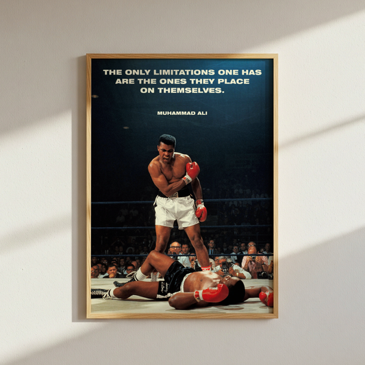 Muhammad Ali Quote Poster