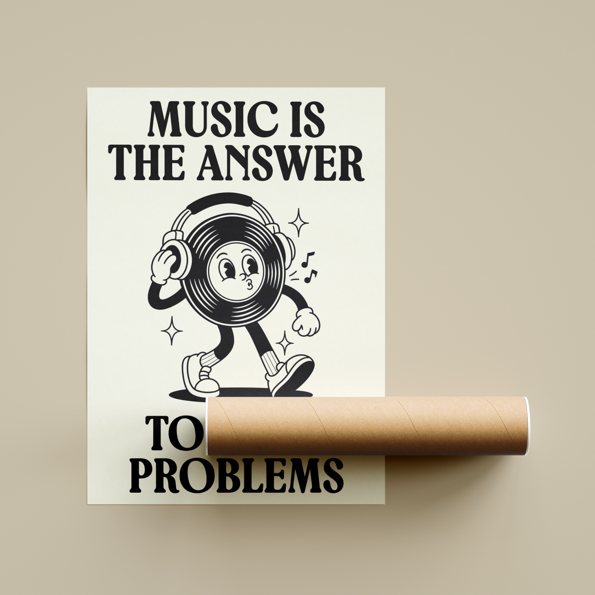 Music Is The Answer Poster