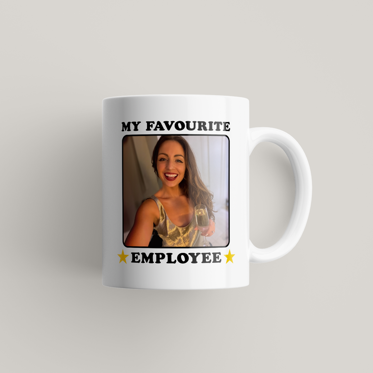 My Favourite Employee Personalised Mug