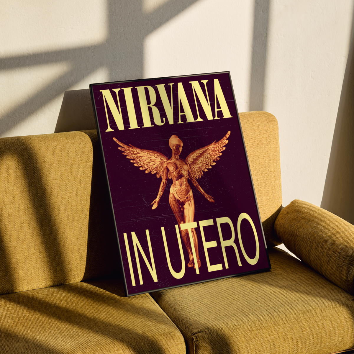Nirvana In Utero Poster