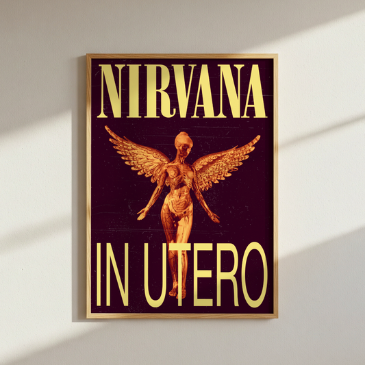 Nirvana In Utero Poster