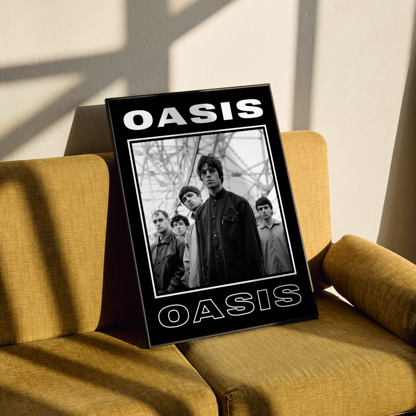 Oasis Band Poster