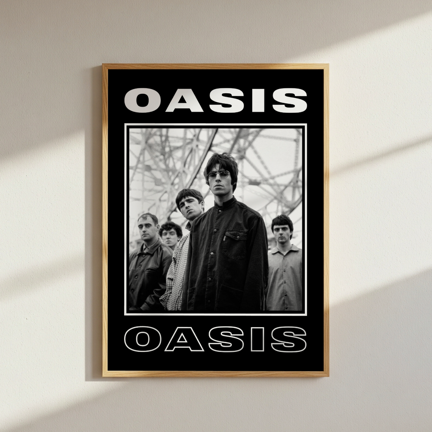 Oasis Band Poster
