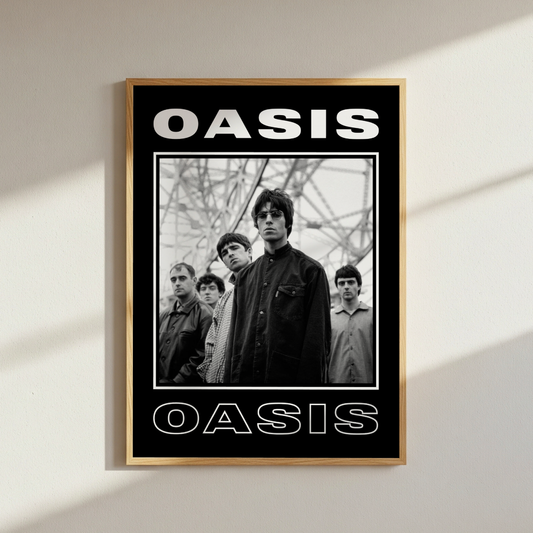 Oasis Band Poster