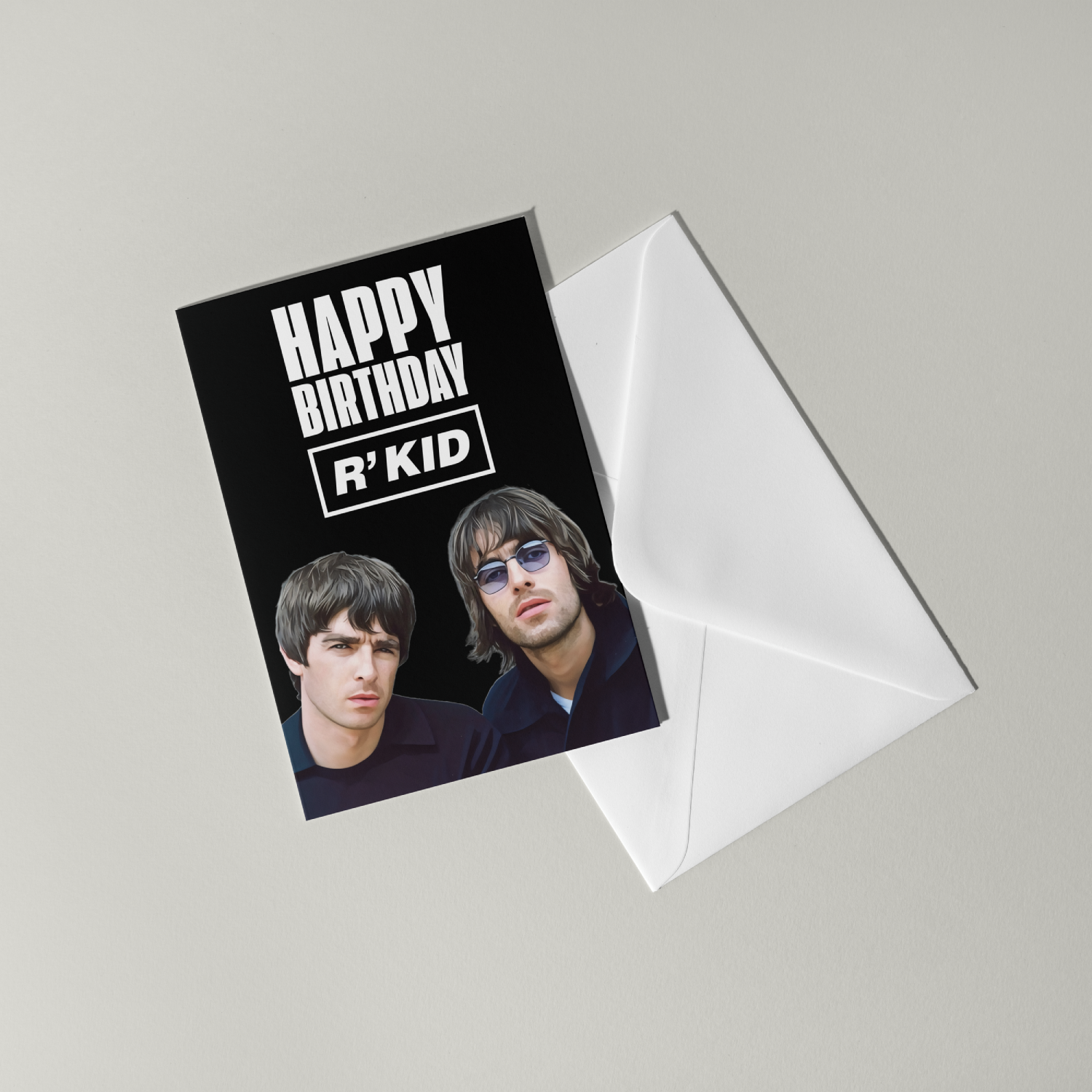 Oasis Birthday Card