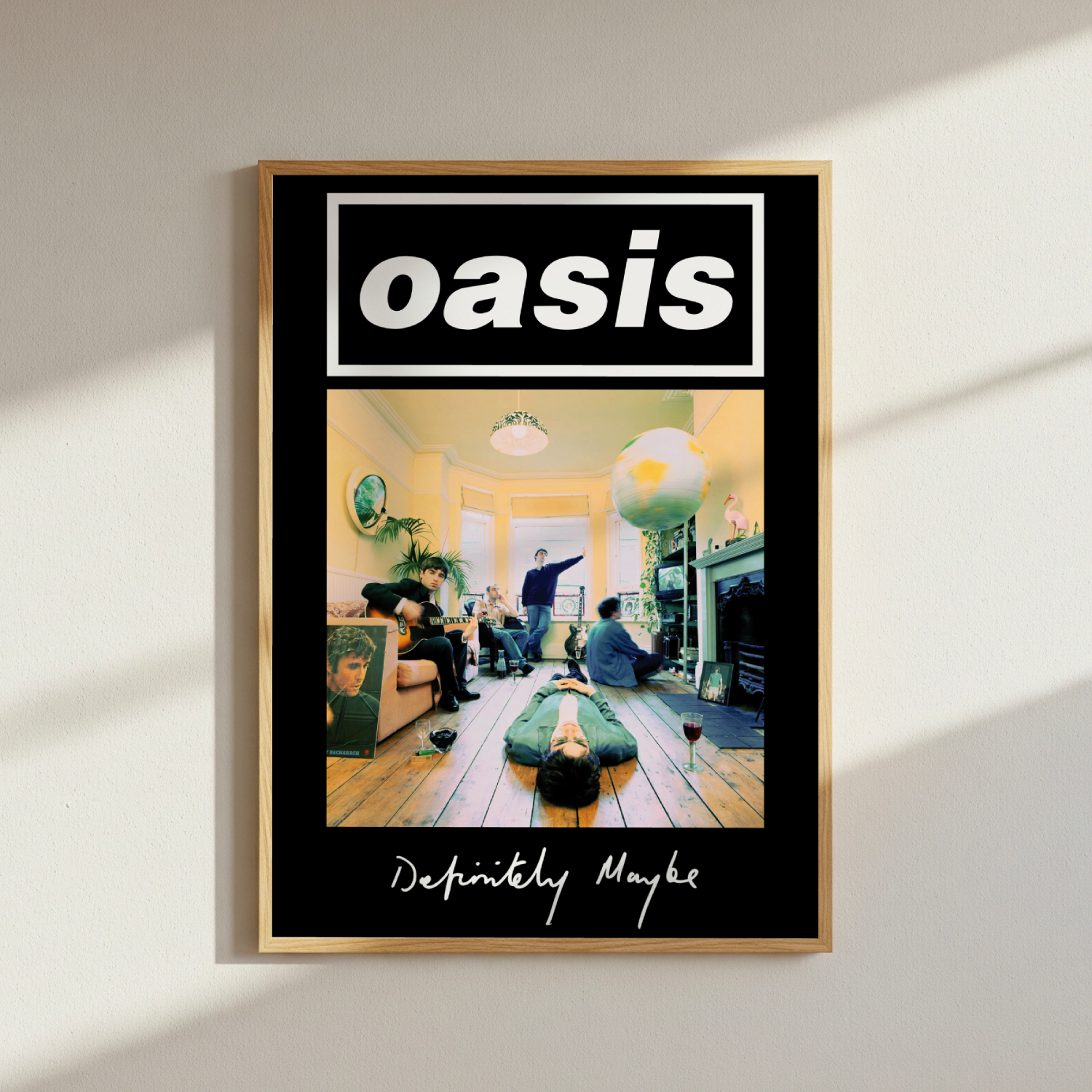 Oasis Definitely Maybe Poster