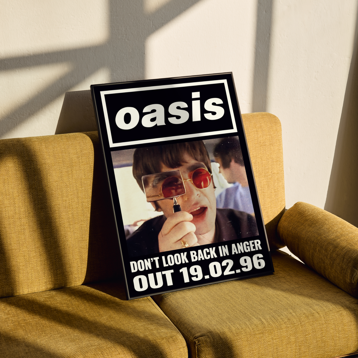 Oasis Don't Look Back In Anger Poster