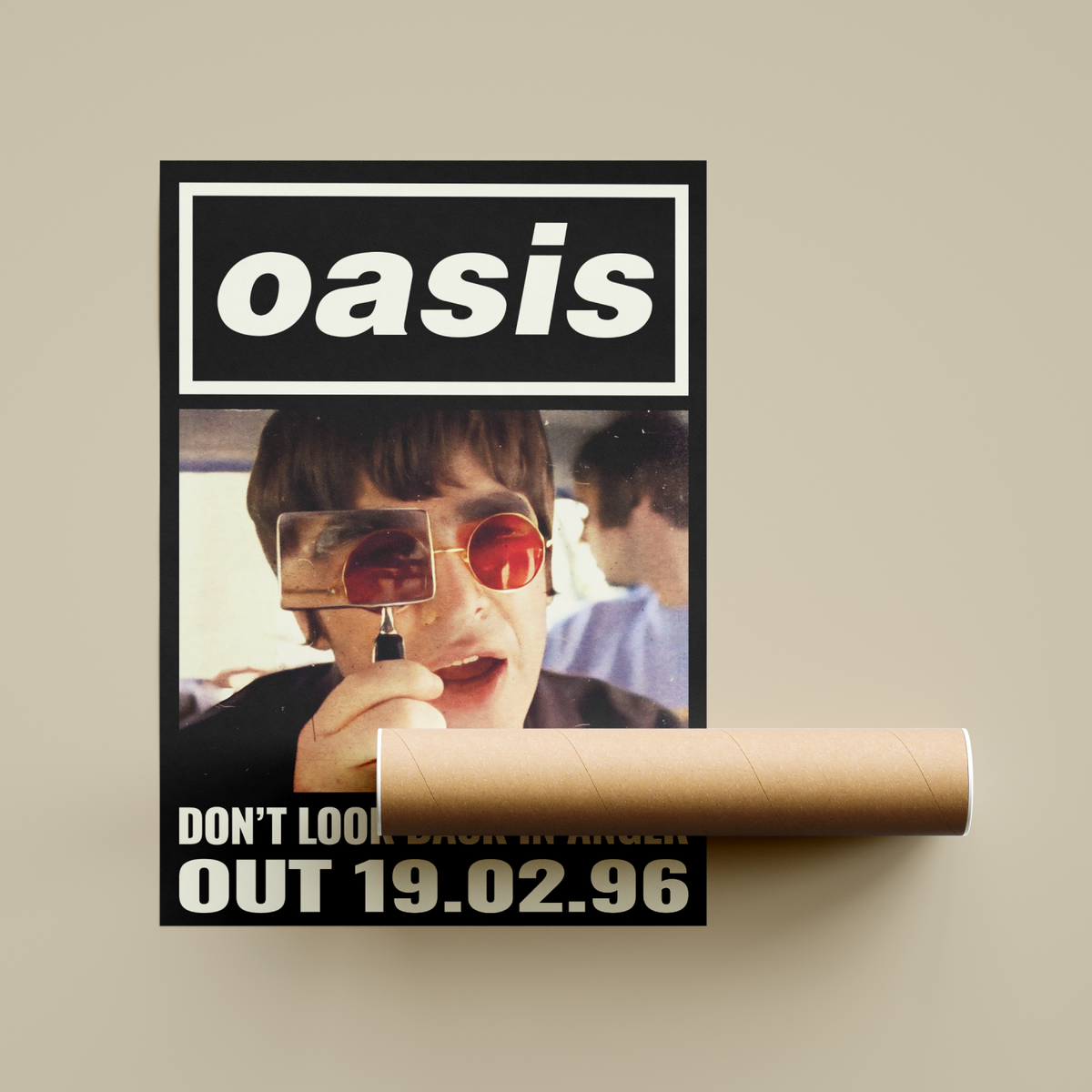 Oasis Don't Look Back In Anger Poster