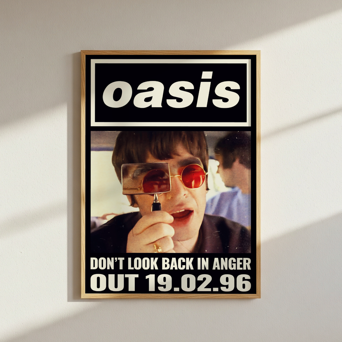 Oasis Don't Look Back In Anger Poster