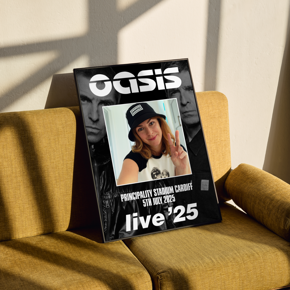 Oasis Live 25 Personalised Poster