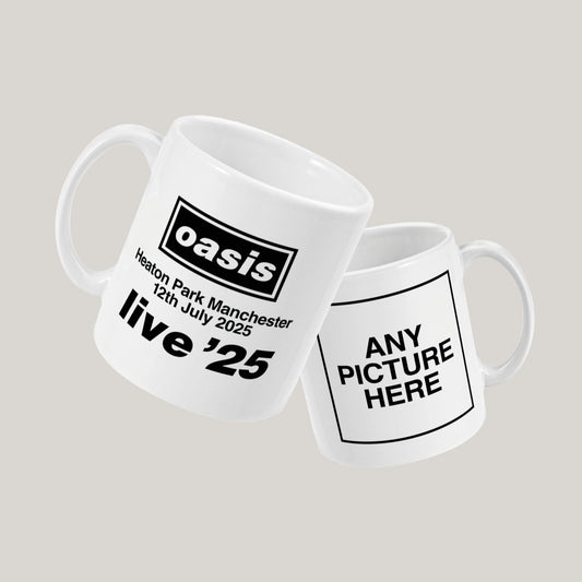 Oasis Live 25 Personalised Mug