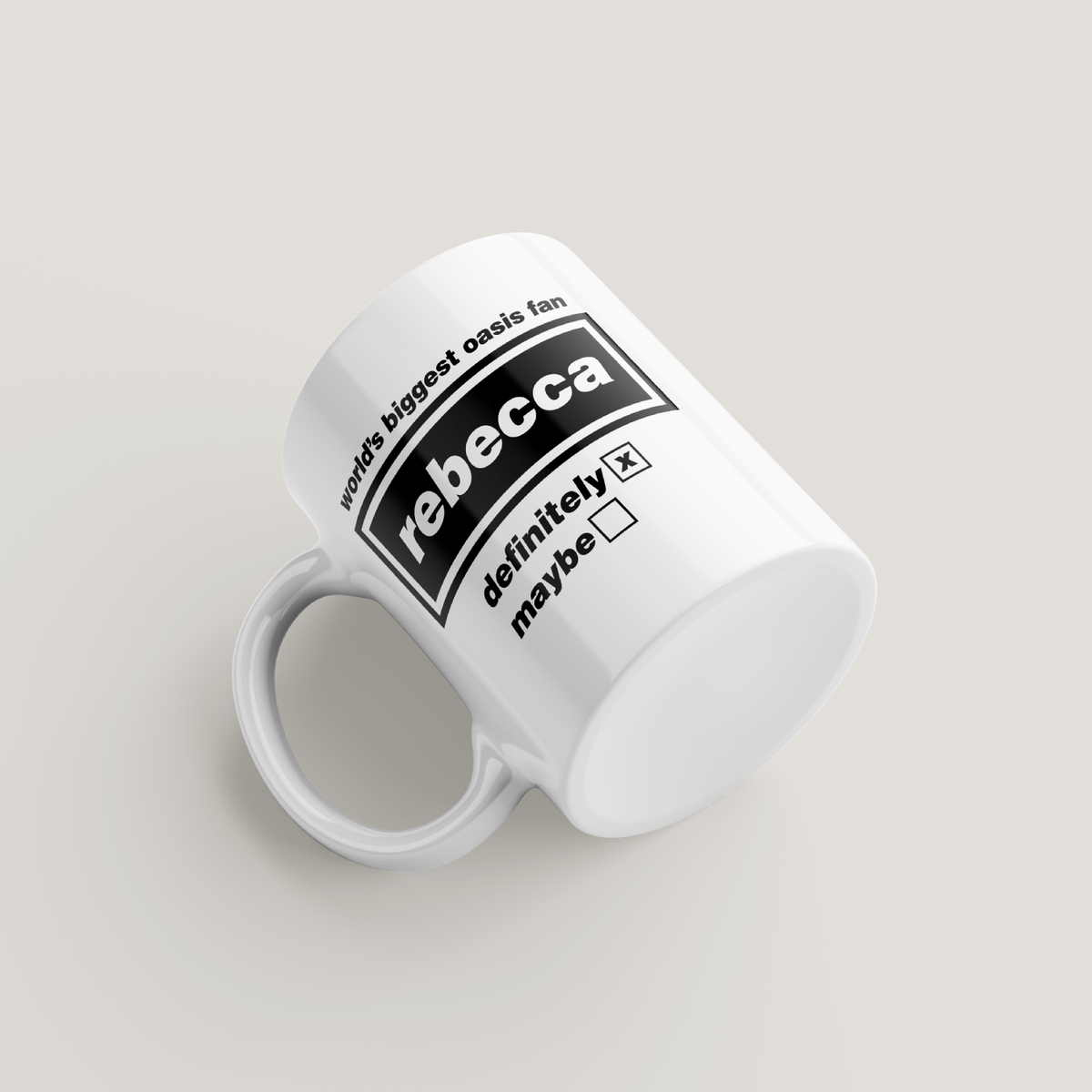 Oasis Personalised Mug