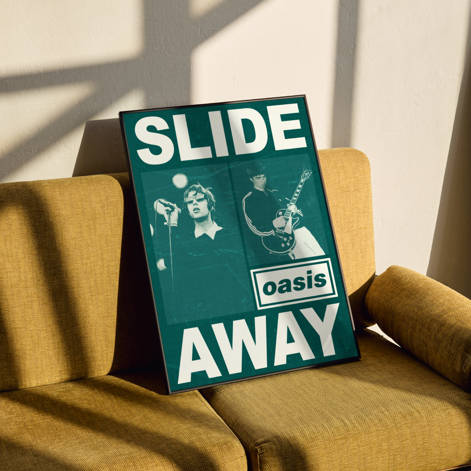Oasis Slide Away Poster