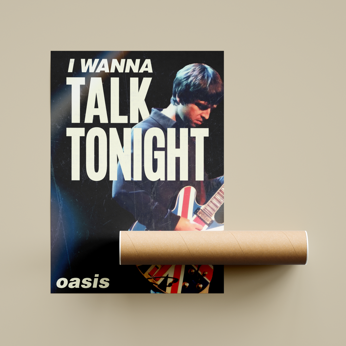 Oasis Talk Tonight Poster
