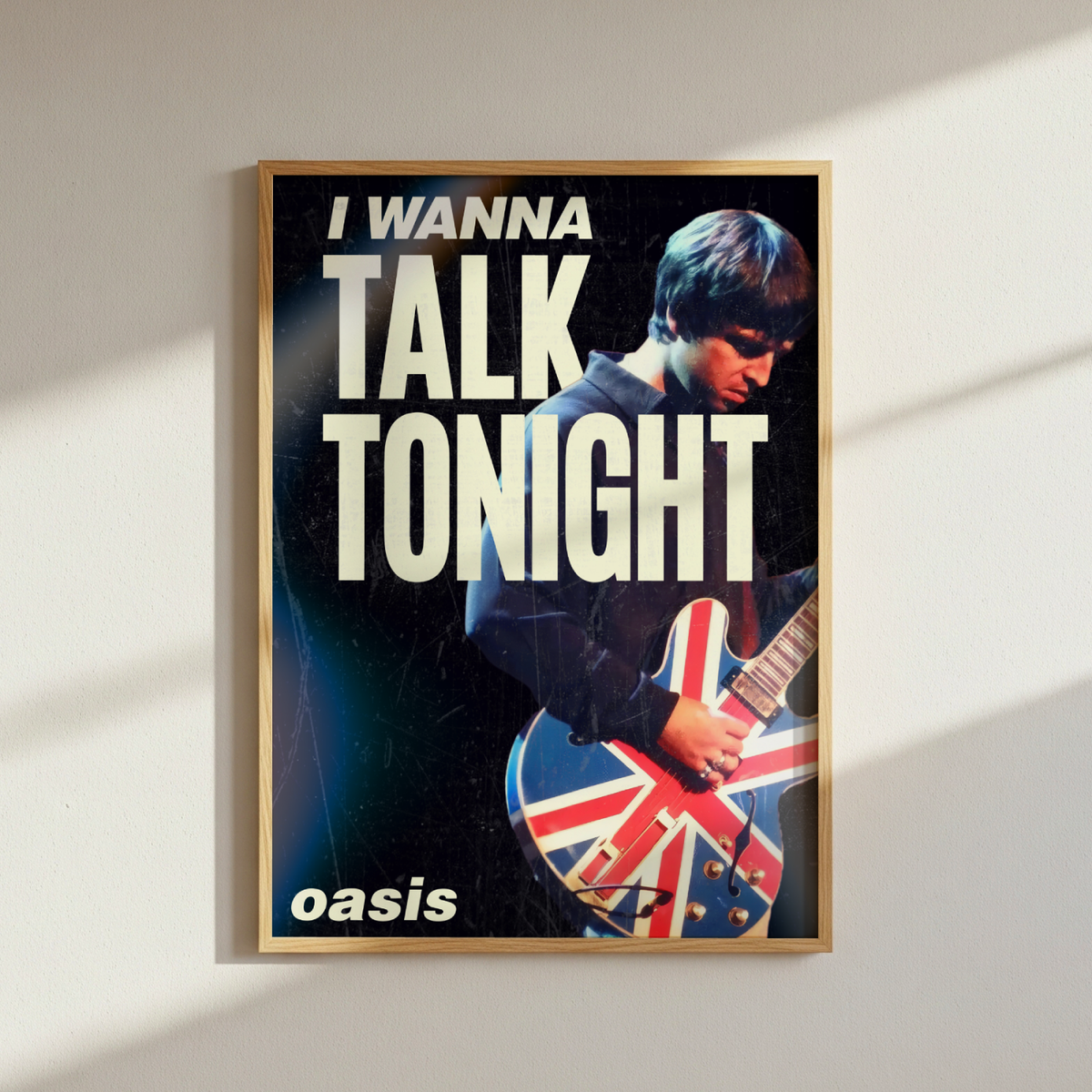 Oasis Talk Tonight Poster
