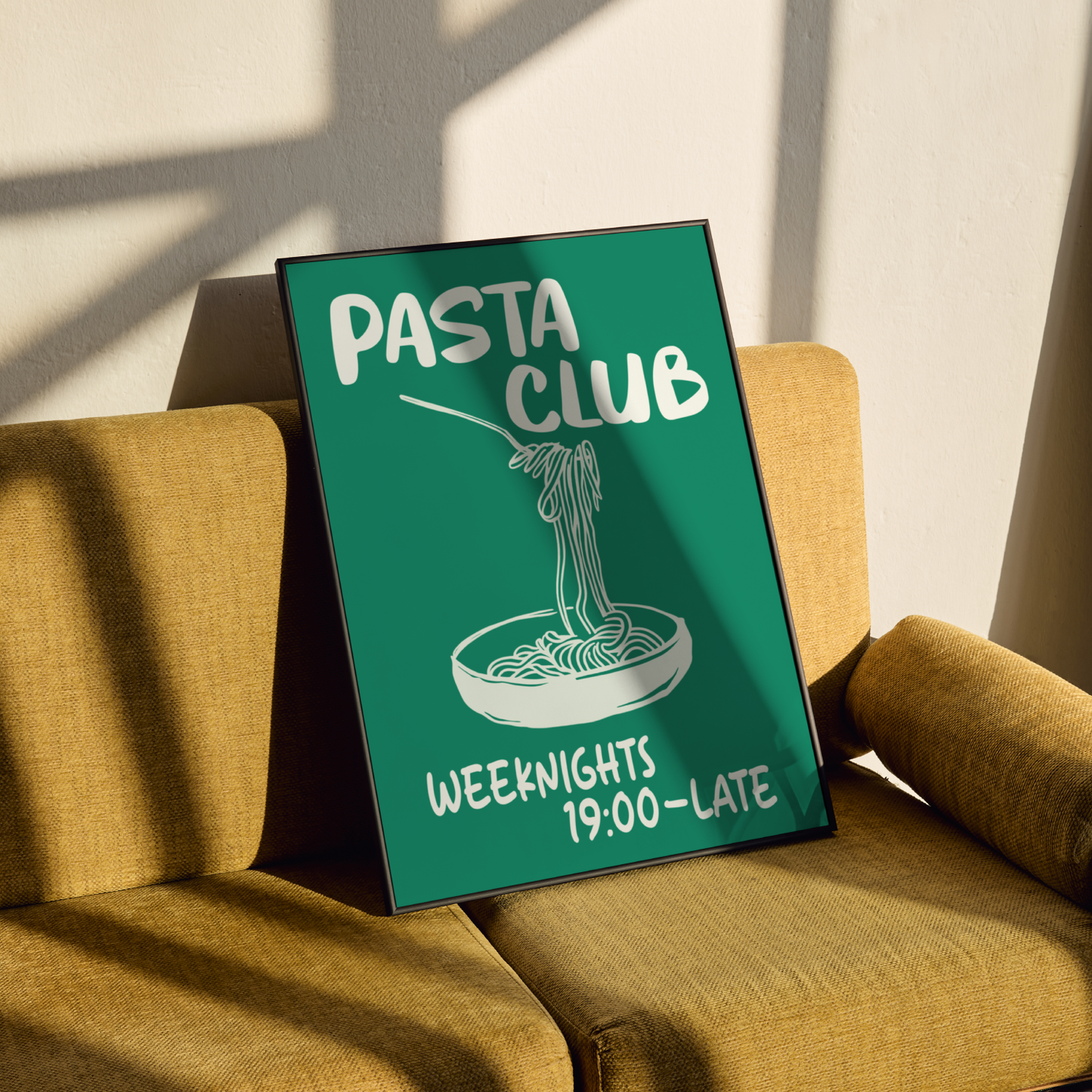 Pasta Club Poster
