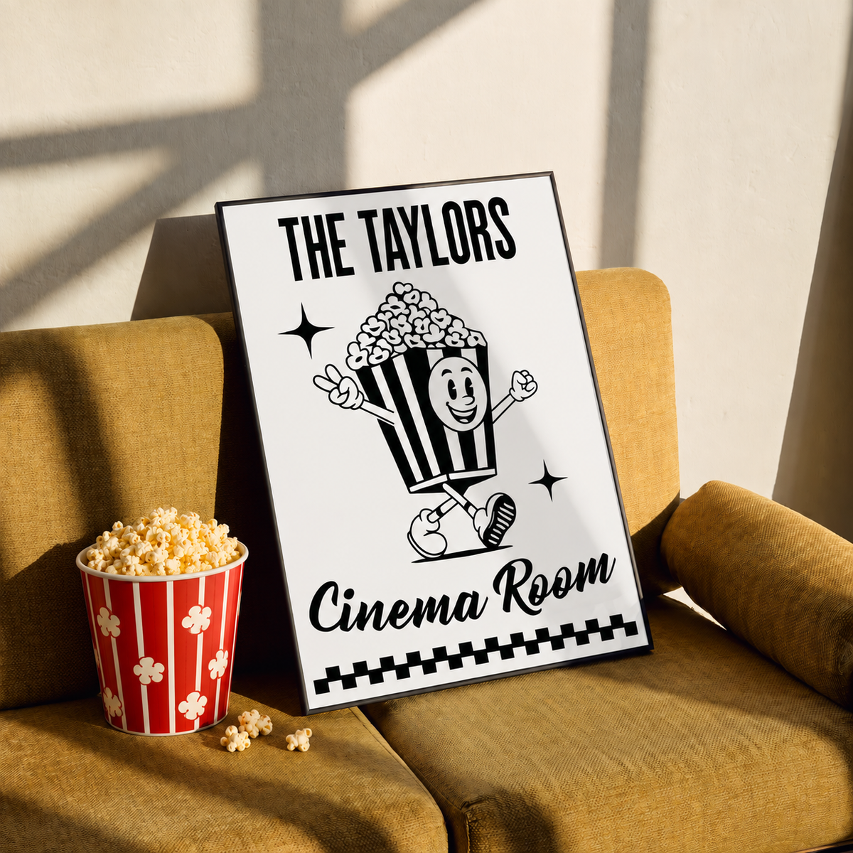 Personalised Cinema Room Poster