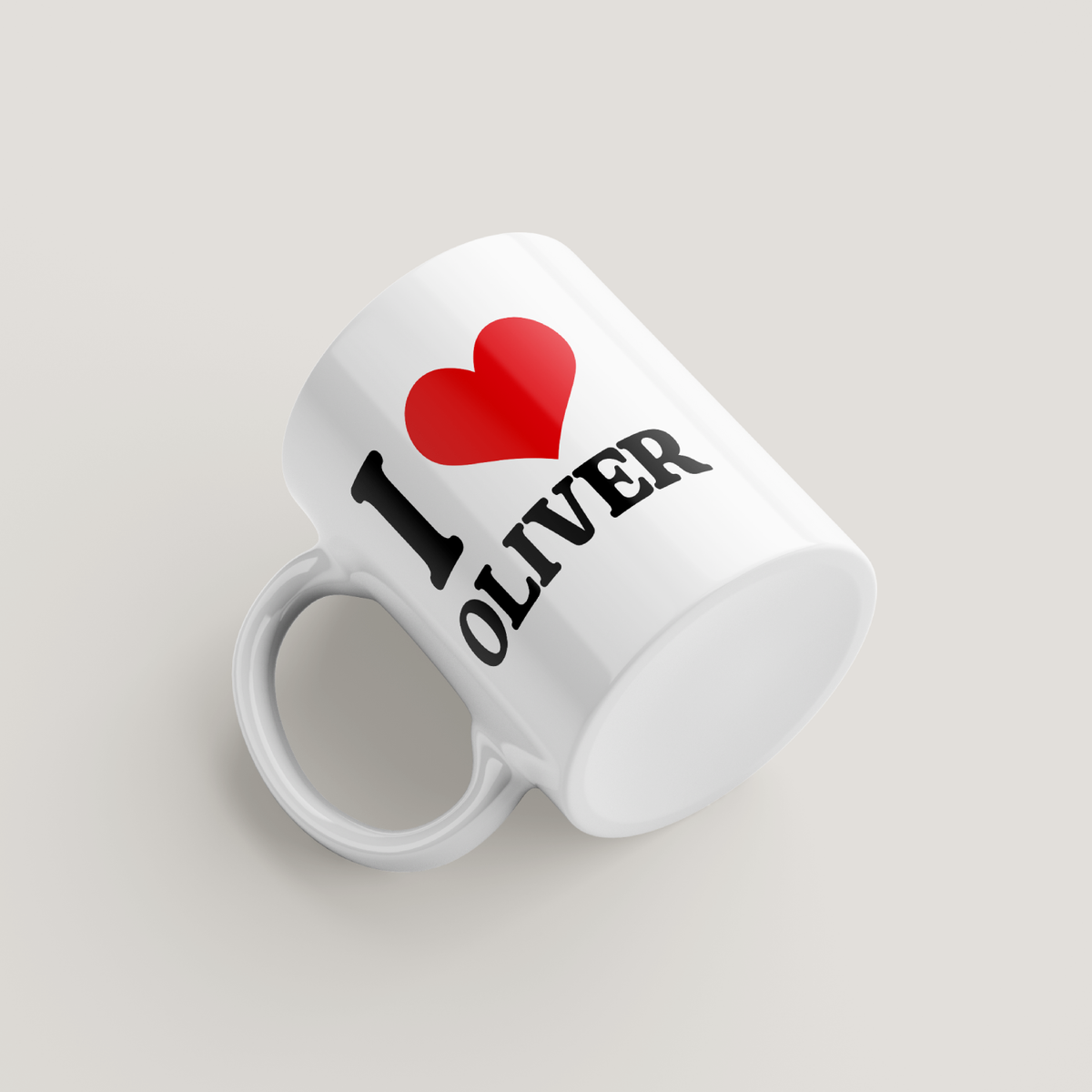 Personalised I Love Mug
