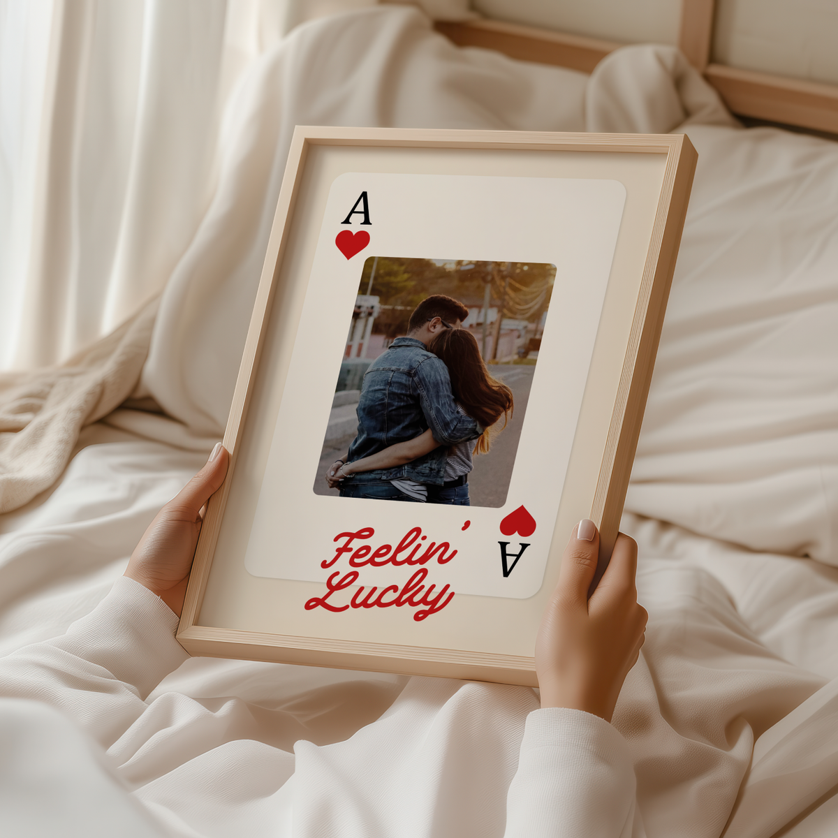 Personalised Playing Card Poster
