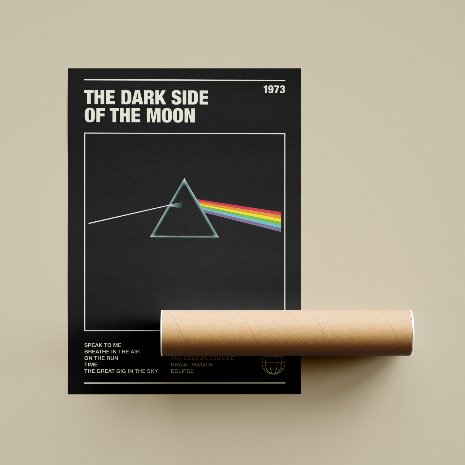 Pink Floyd The Dark Side Of The Moon Album Poster