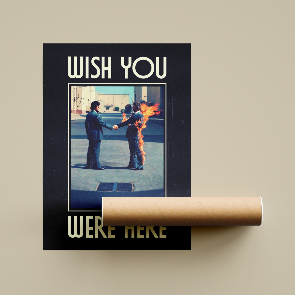 Pink Floyd Wish You Were Here Poster
