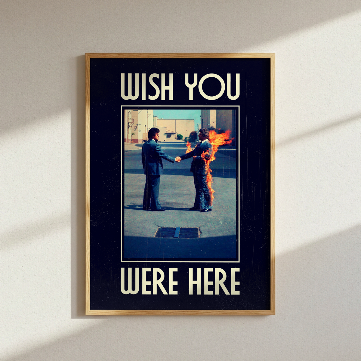 Pink Floyd Wish You Were Here Poster