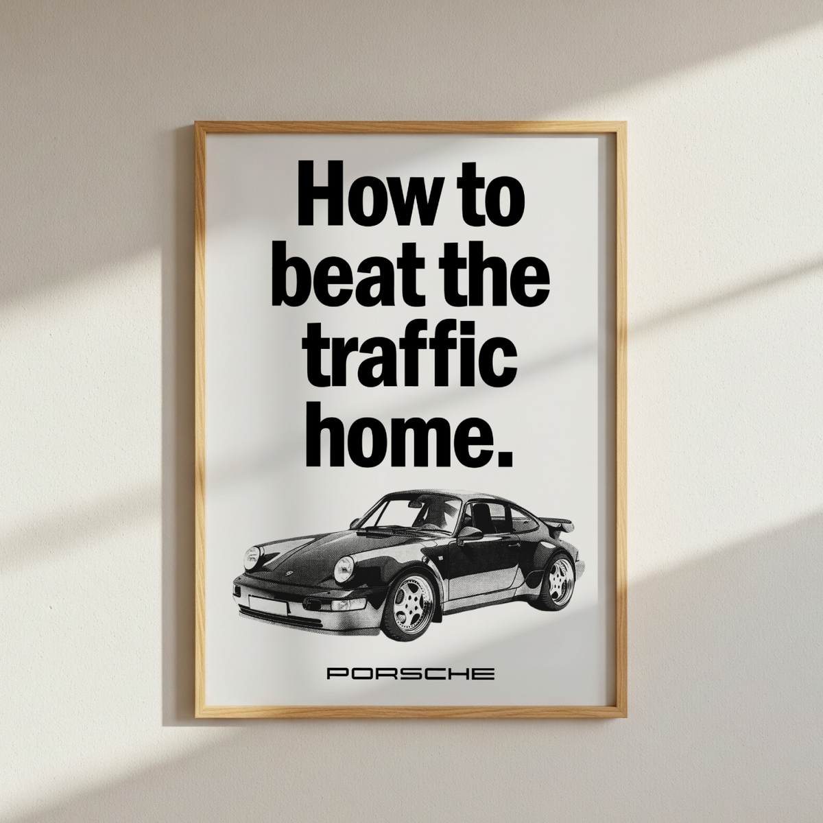 Porsche Poster