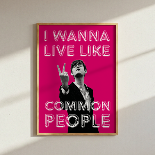 Pulp Common People Poster