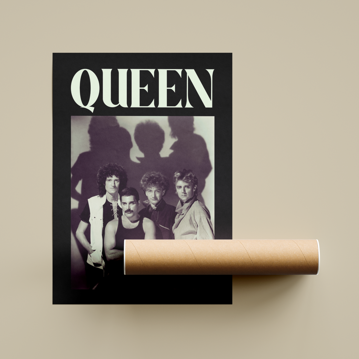 Queen Band Poster
