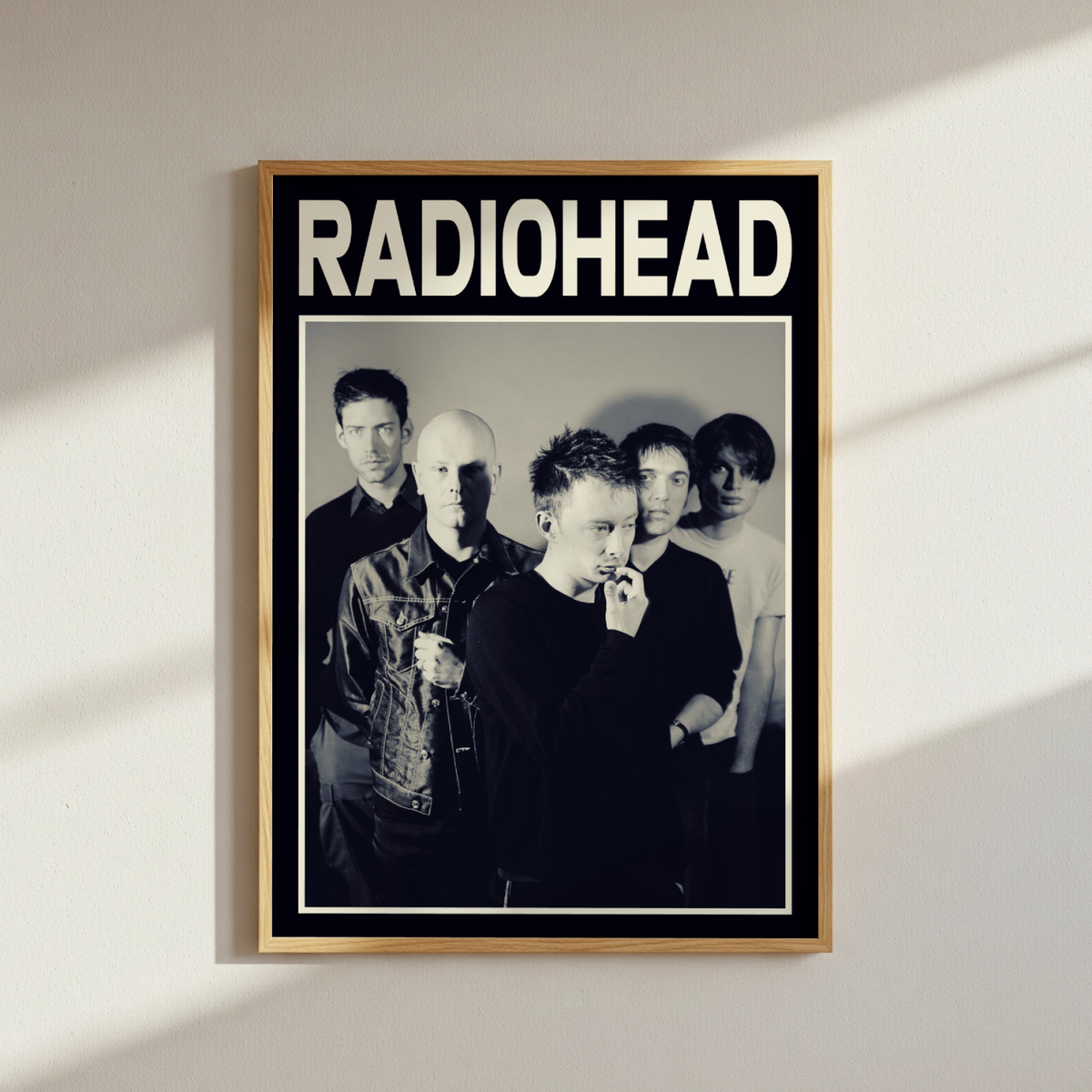 Radiohead Band Poster