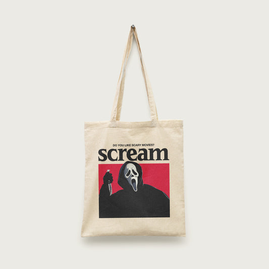 Scream Movie Tote Bag