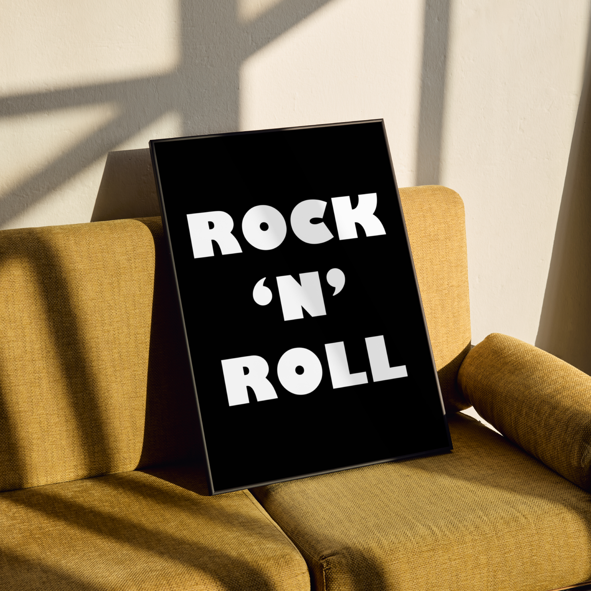 Rock & Roll Poster