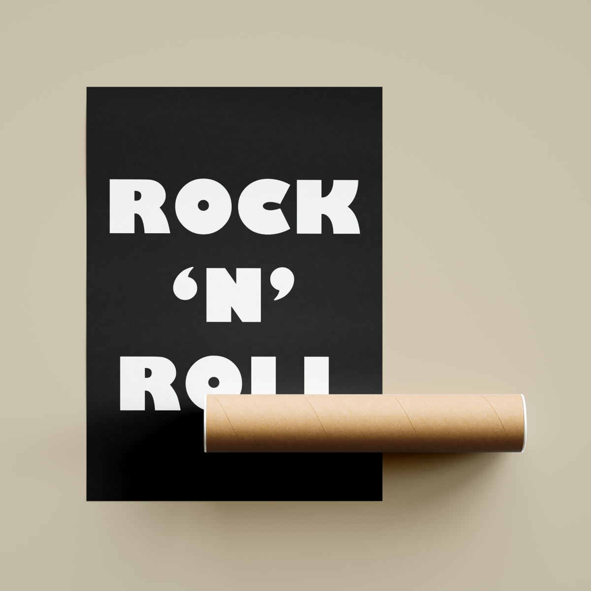 Rock & Roll Poster