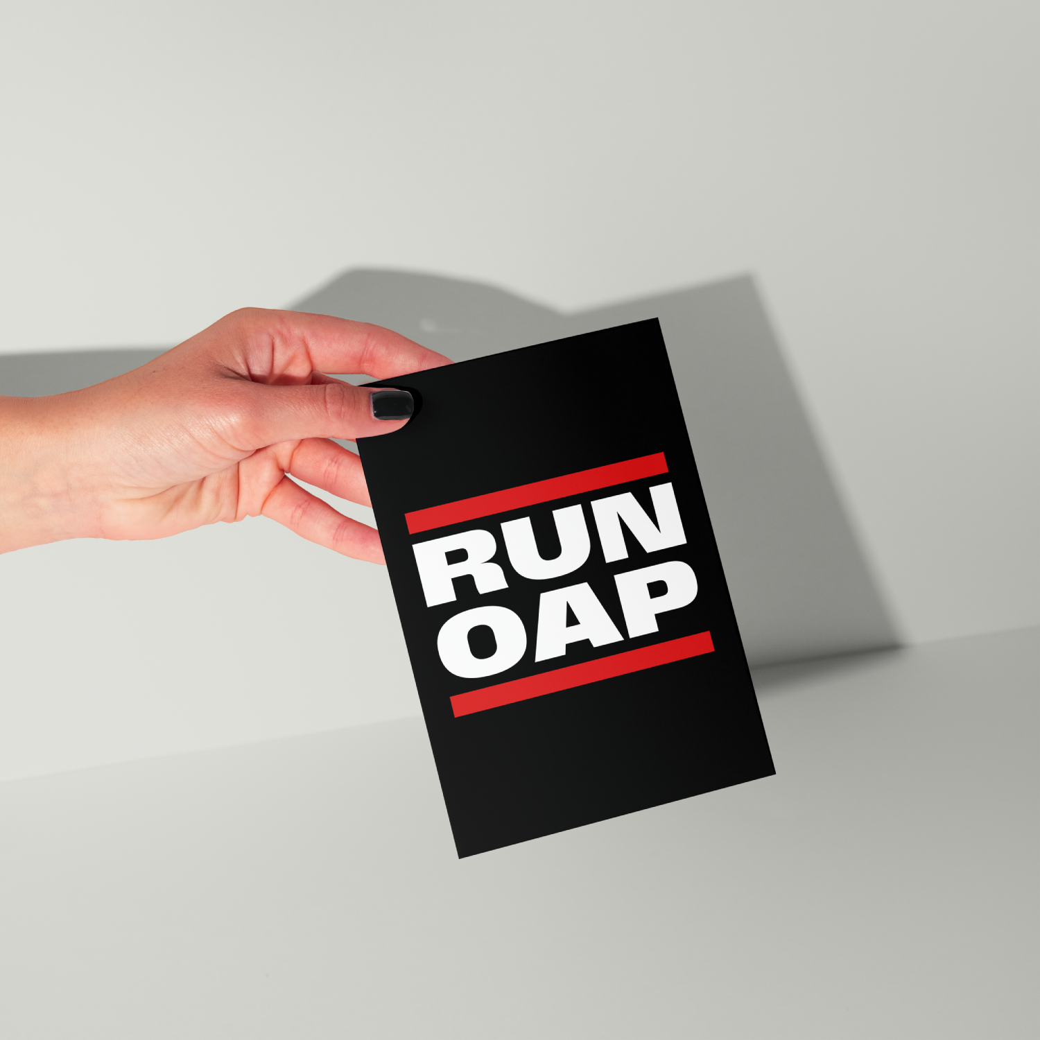 Funny Run DMC Birthday Card