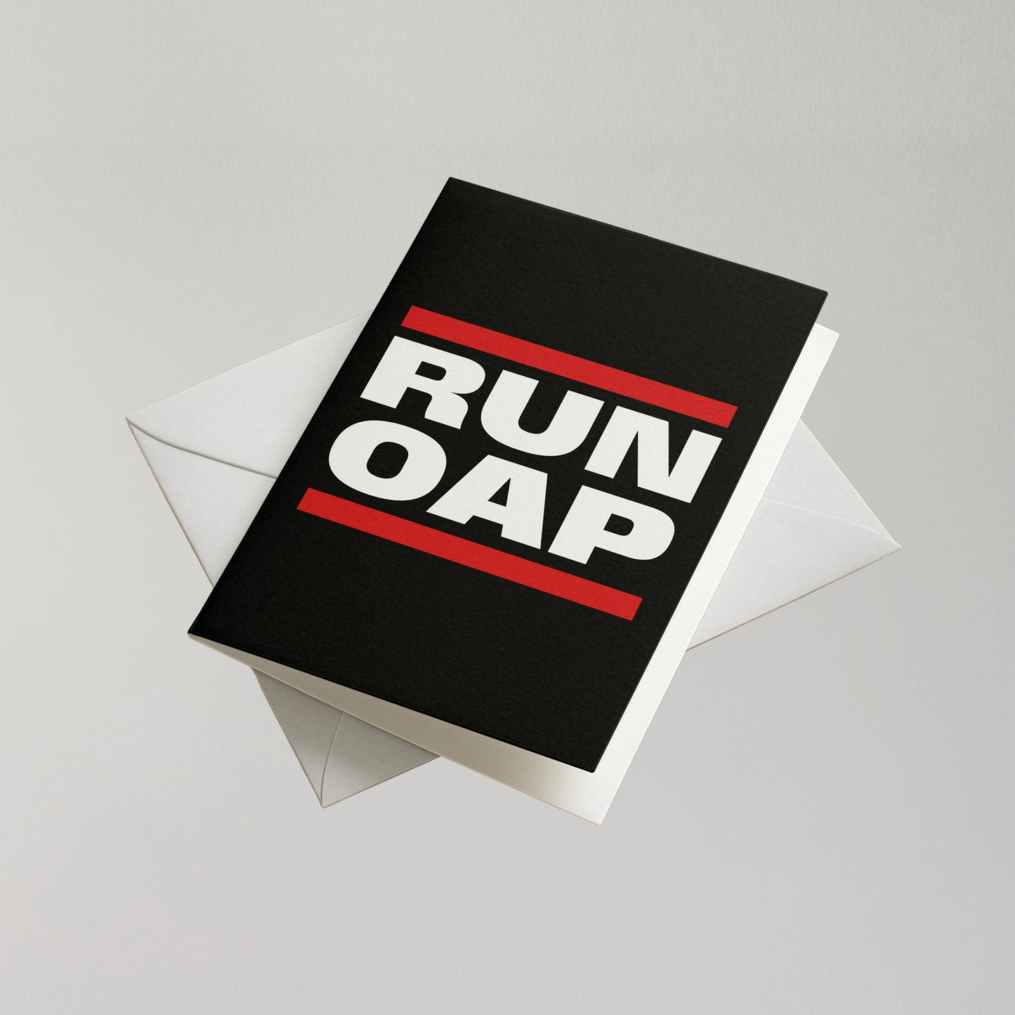 Funny Run DMC Birthday Card