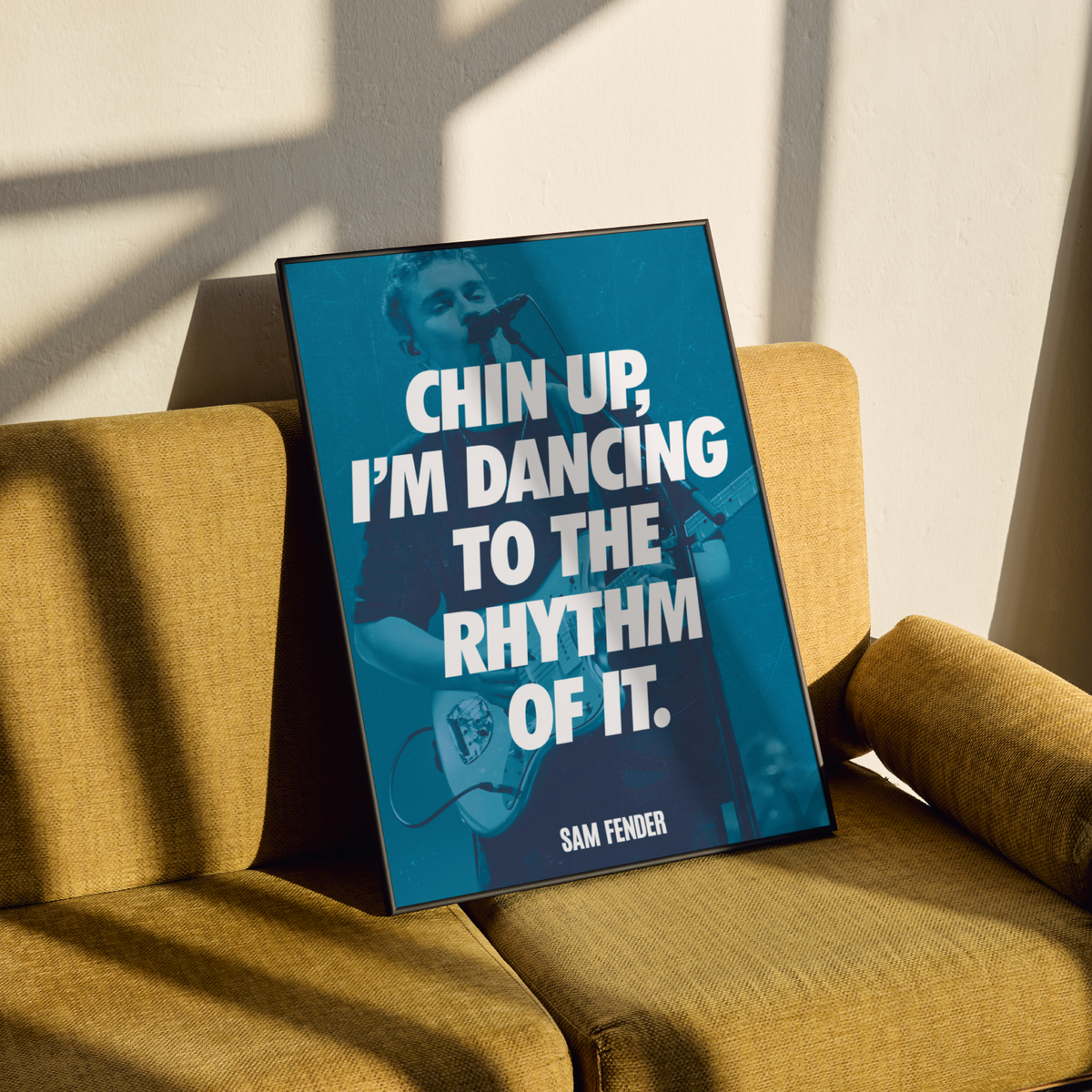 Sam Fender Lyrics Poster