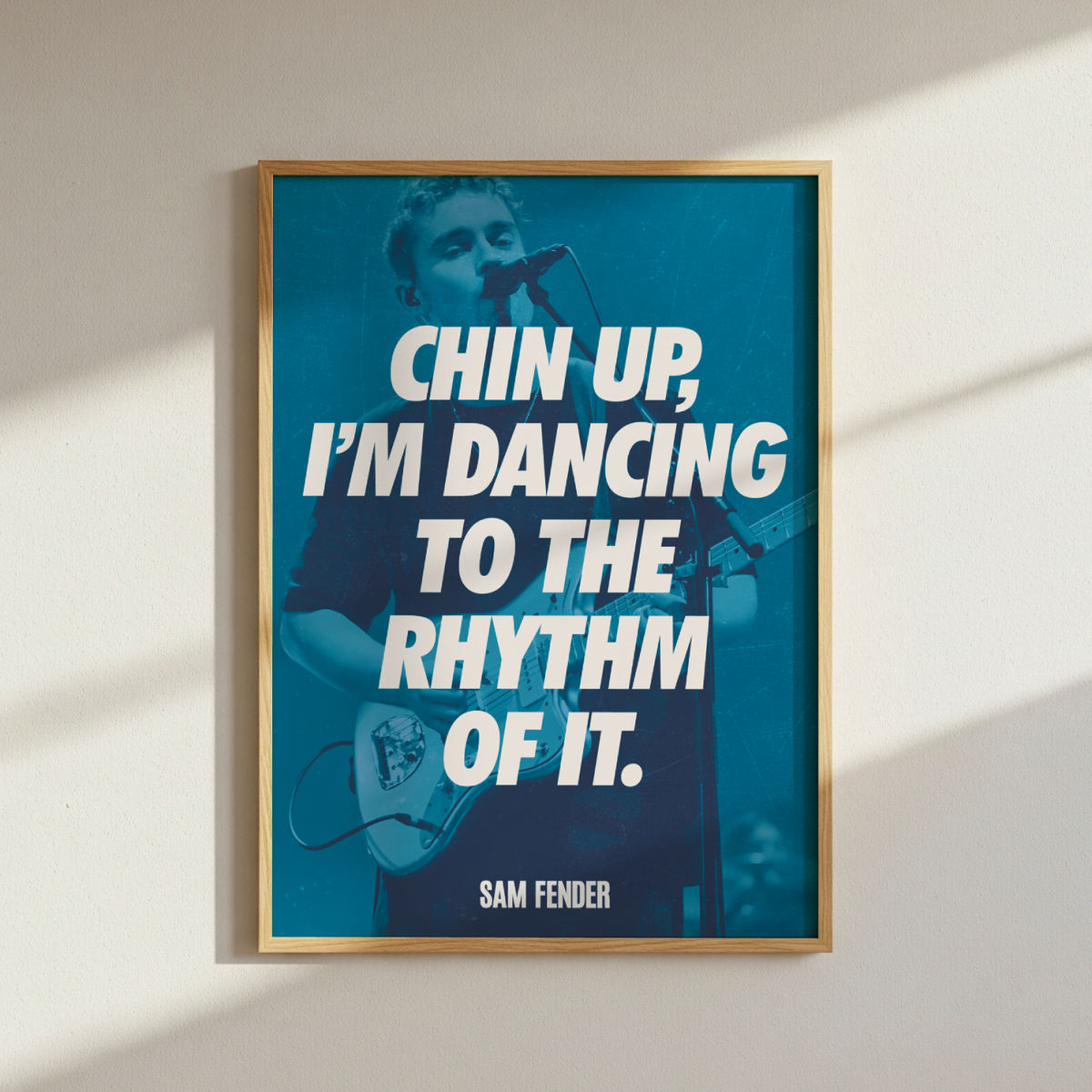 Sam Fender Lyrics Poster