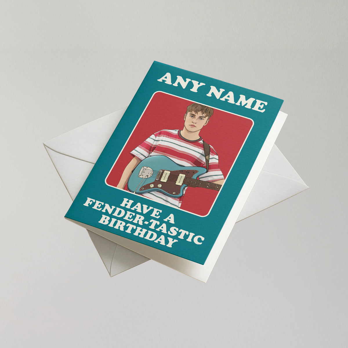 Sam Fender Personalised Birthday Card