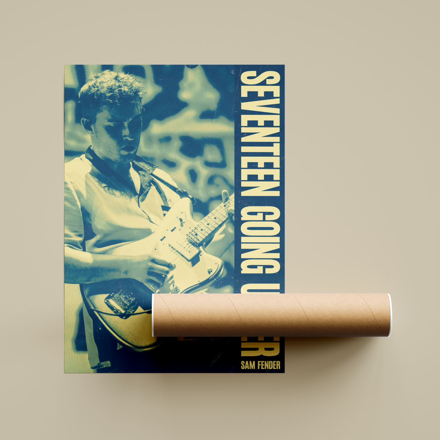 Sam Fender Seventeen Going Under Poster