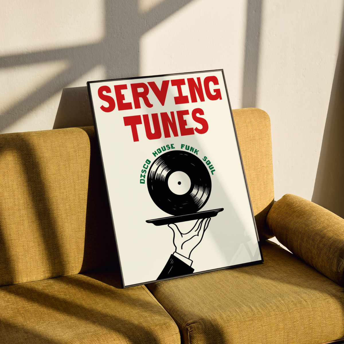 Serving Tunes Poster