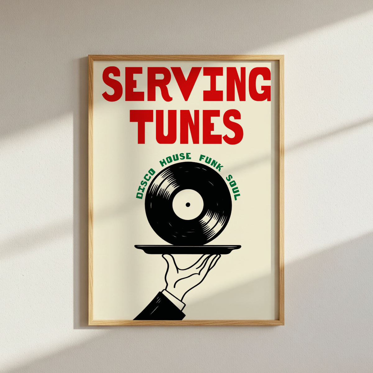 Serving Tunes Poster