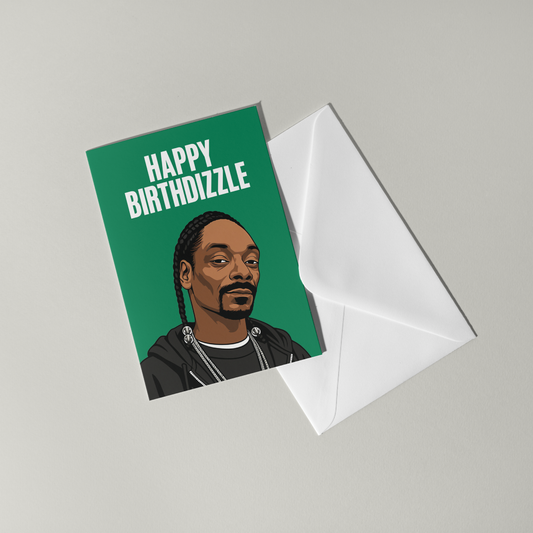 Funny Snoop Dogg Birthday Card