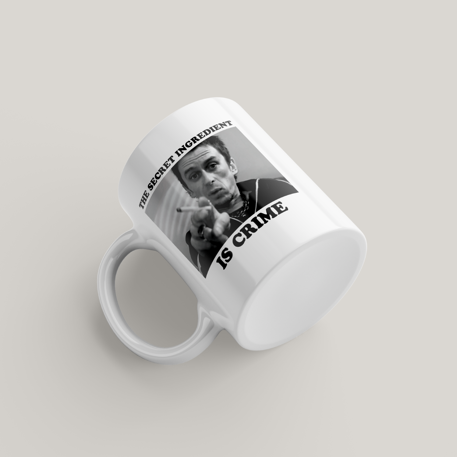 Funny Super Hans Peep Show Mug