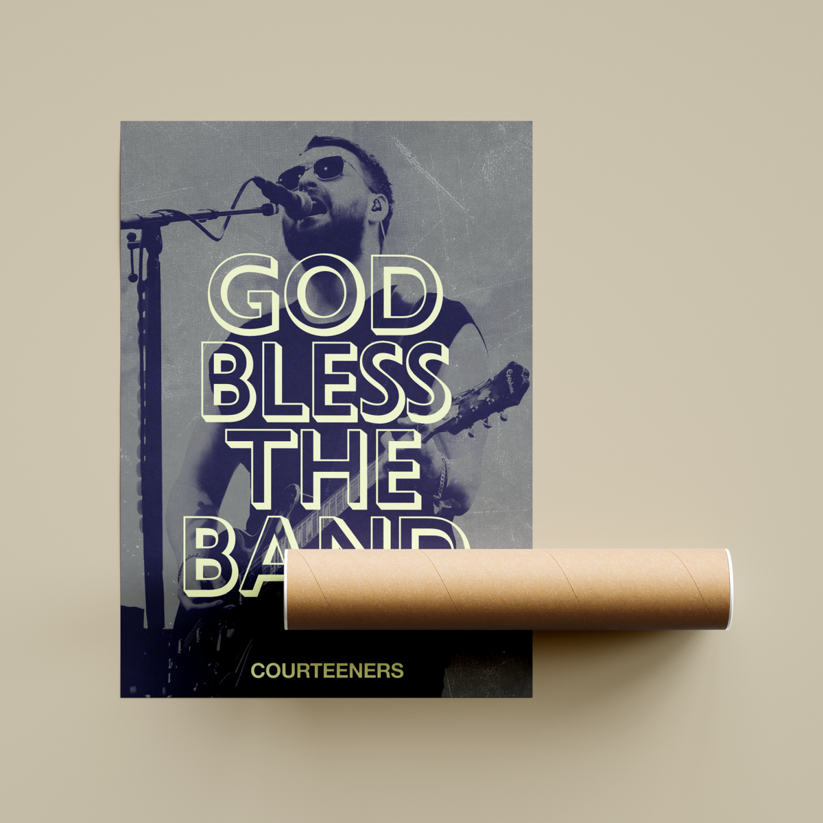The Courteeners Lyrics Poster