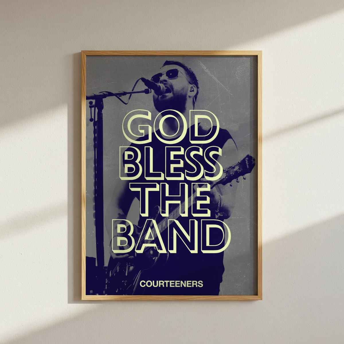The Courteeners Lyrics Poster